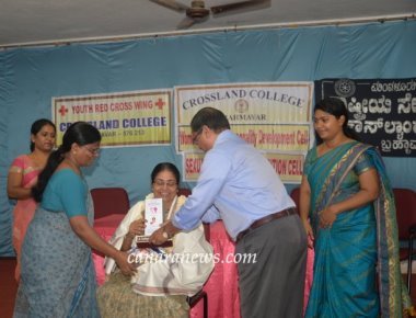 Women achievers felicitated at Crossland