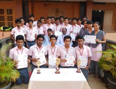  St Philomena PU College Puttur bagged prizes in ‘Sahyadri Science Talent Hunt-2016’