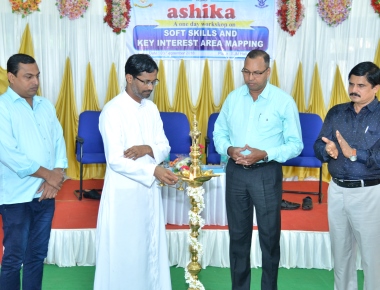 Workshop on Soft Skills and Key Interest Area Mapping-‘ASHIKA’ held at SPC Puttur