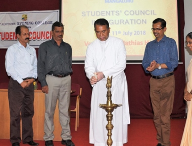  Students’ council inaugurated at SAEC