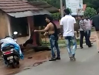 Tulu actor Surendra Bantwal assaults BJP workers