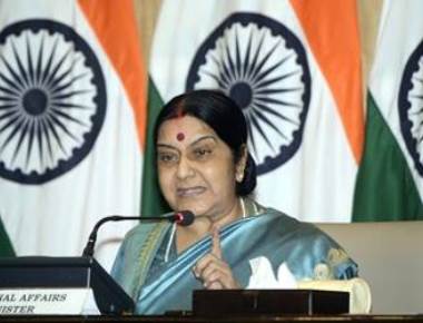 Kashmir an integral part of India: Sushma at UN