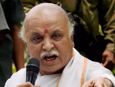 Togadia calls for freeing Hindu temples from state control