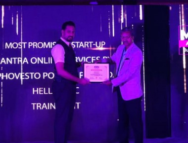 Trainident of YIT bags ‘Most Promising Startup’ award