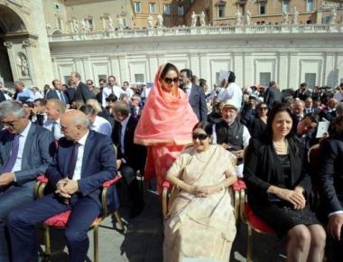 Indian team witnesses history at the Vatican