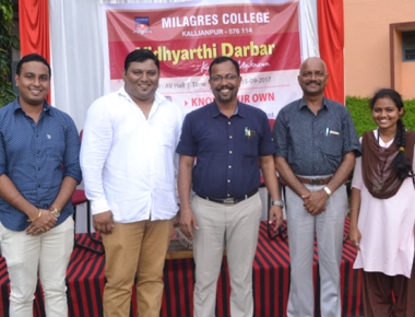'Vidyarthi Darbar' held at Milagres College, Kallianpur