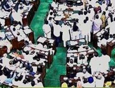 Oppn protests BJP leader Tarun Vijay's remarks, disrupts LS