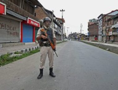 Burhan anniversary: Curfew in Tral,restrictions across Kashmir