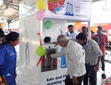 Three water-vending machines commissioned at Mangaluru Central station
