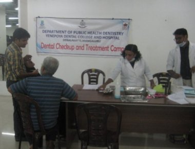 Free health check-up camp organised