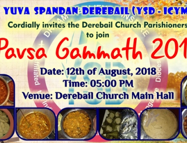  YSD - ICYM Derebail to hold ‘Pavsa Gammath' on Aug 12